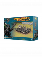 Warhammer The Old World - Orc & Goblin Tribes - Black Ork Mob (20 figurek)