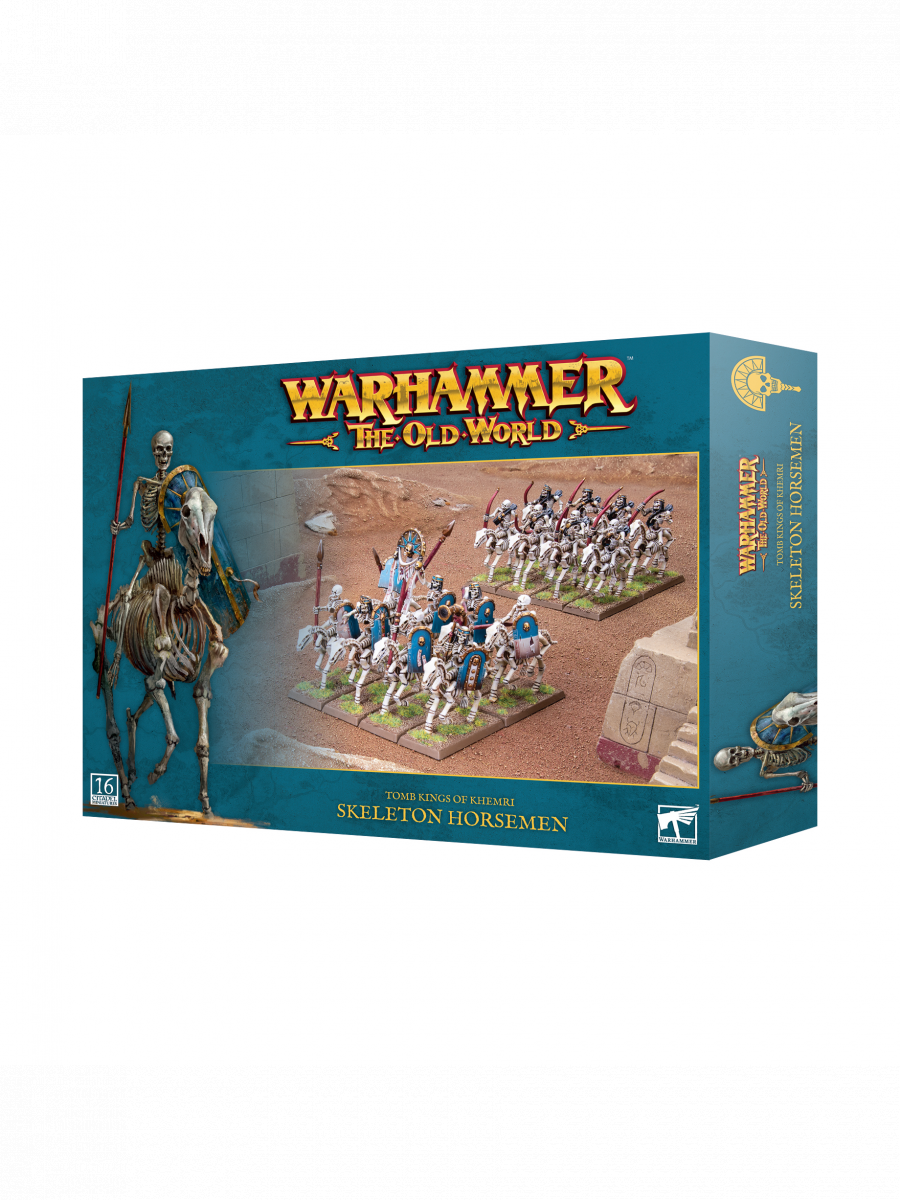 Games-Workshop Warhammer The Old World - Tomb Kings of Khemri - Skeleton Horsemen (16 figurek)