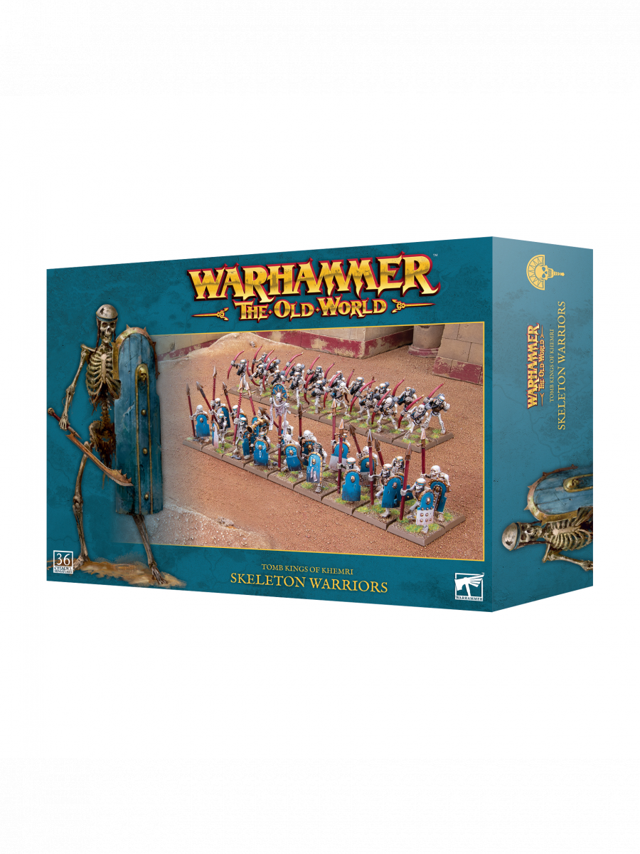 Games-Workshop Warhammer The Old World - Tomb Kings of Khemri - Skeleton Warriors (36 figurek)