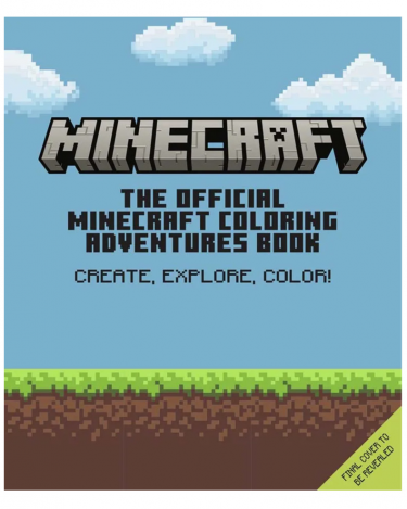 Omalovánky Minecraft - The Official Minecraft Colouring Adventures Book