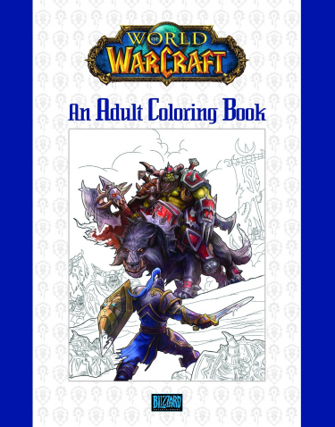 Omalovánky pro dospělé World of Warcraft