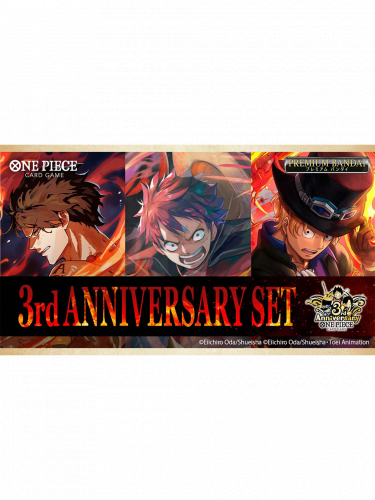 Karetní hra One Piece TCG - 3nd Anniversary Set JP