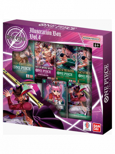 Karetní hra One Piece TCG - Illustration Box Vol.4