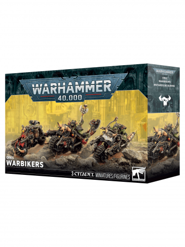 W40k: Orks - Warbikers (3 figurky)