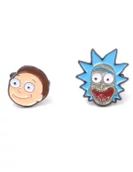 Manžetové knoflíčky Rick and Morty - Heads