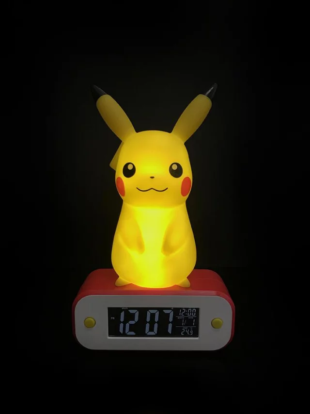 Budík Pokémon - Pikachu (stojící)