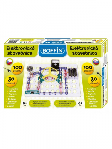 Elektronická stavebnice Boffin 100 (PC)