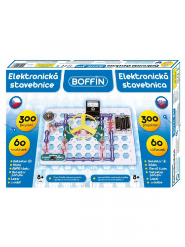 Elektronická stavebnice Boffin I 300 (nová verze)