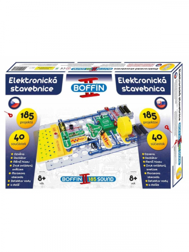 Elektronická stavebnice Boffin II 185 - SOUND (PC)