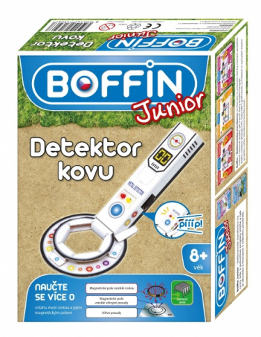 Elektronická stavebnice Boffin Junior - Detektor kovu (PC)