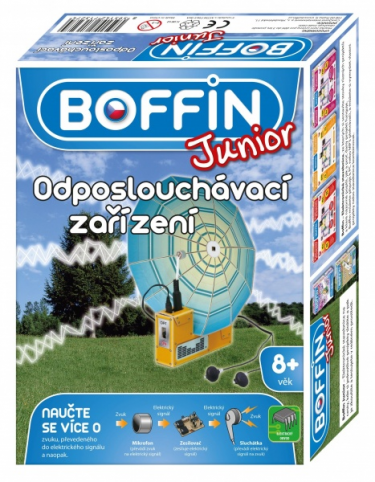Elektronická stavebnice Boffin Junior - Odposlouchávací zařízení (PC)