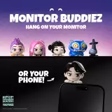 Figurka na monitor KPop Demon Hunters - Mira & Zoey Monitor Buddiez (Youtooz KPop Demon Hunters)