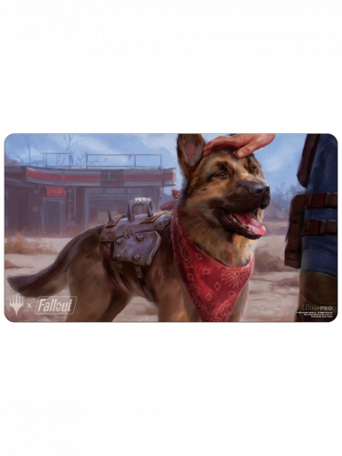 Herní podložka Ultra PRO - MTG x Fallout (Dogmeat, Ever Loyal)