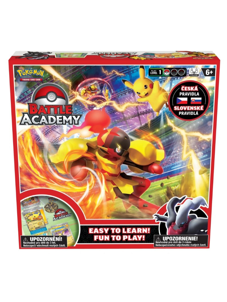 Blackfire Karetní hra Pokémon TCG - Battle Academy 2024 (CZ/SK pravidla)