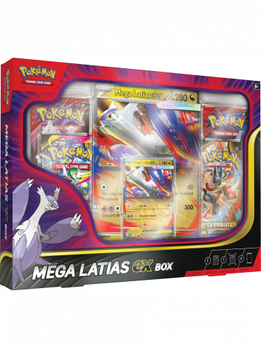 Karetní hra Pokémon TCG: ex Box - Mega Latias