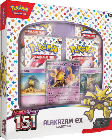 Karetní hra Pokémon TCG: Scarlet & Violet 151 - Alakazam ex Collection