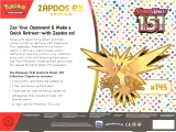 Karetní hra Pokémon TCG: Scarlet & Violet 151 - Zapdos ex Collection