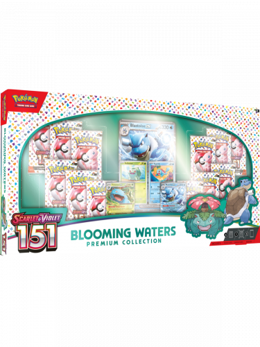 Karetní hra Pokémon TCG: Scarlet & Violet 151 - Blooming Waters Premium Collection