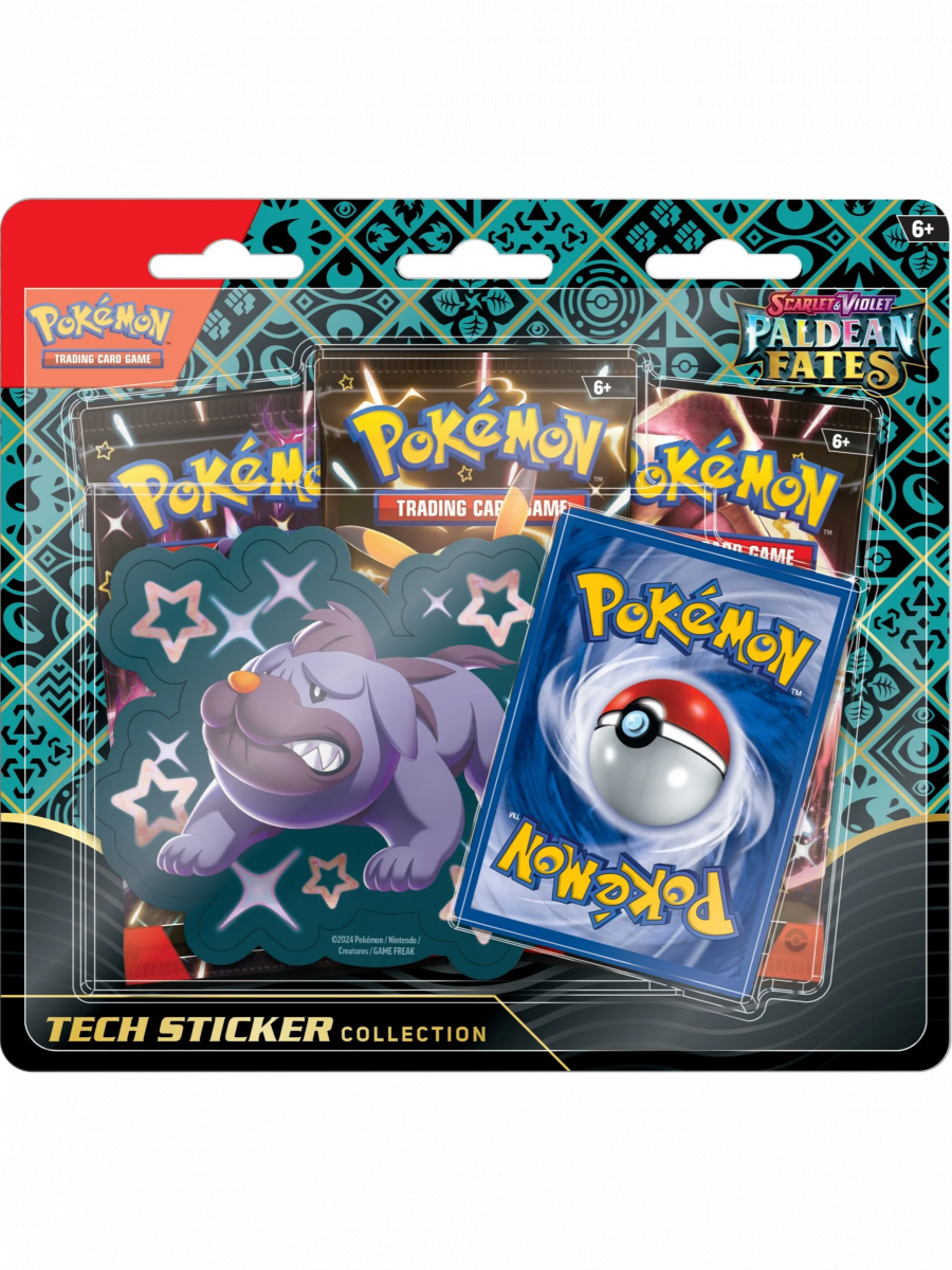 Blackfire Karetní hra Pokémon TCG: Scarlet & Violet - Paldean Fates Tech Sticker Collection: Maschiff