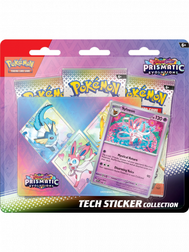 Karetní hra Pokémon TCG: Scarlet & Violet - Prismatic Evolutions Tech Sticker Collection: Sylveon