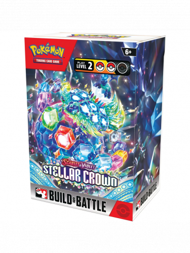 Karetní hra Pokémon TCG: Scarlet & Violet Stellar Crown - Build And Battle Box