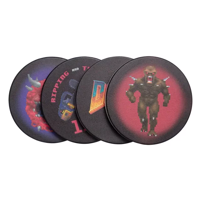 Podtácky Doom - Classic Mix (4 ks)