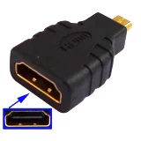 Redukce micro HDMI na HDMI (pozlacené konektory)