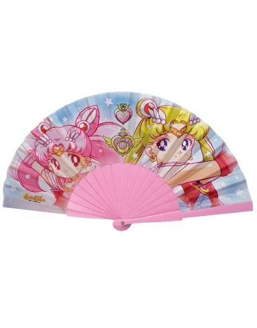 Vějíř Sailor Moon - Sailor Moon & Chibi Moon