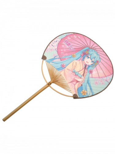 Vějíř Vocaloid - Hatsune Miku Kimono