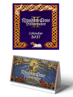Výhodná sada kalendářů Kingdom Come: Deliverance II 2027 (stolní + nástěnný) ENG