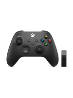 Bezdrátový ovladač pro Xbox - Černý + bezdrátový adaptér pro Windows 10/11