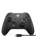 Bezdrátový ovladač pro Xbox - Černý + USB-C kabel