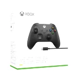 Bezdrátový ovladač pro Xbox - Černý + USB-C kabel