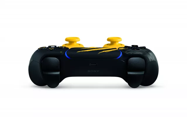 Ovladač DualSense - Marvel's Wolverine Battle Yellow Limited Edition - PlayStation