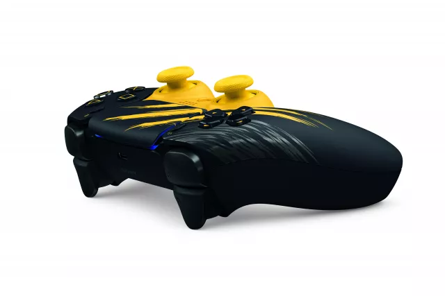 Ovladač DualSense - Marvel's Wolverine Battle Yellow Limited Edition - PlayStation