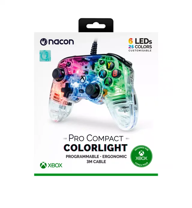 Ovladač pro Xbox Nacon Pro Compact - Colorlight (Xbox Series X|S)