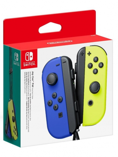 Ovladače Joy-Con - Blue/Neon Yellow (SWITCH)