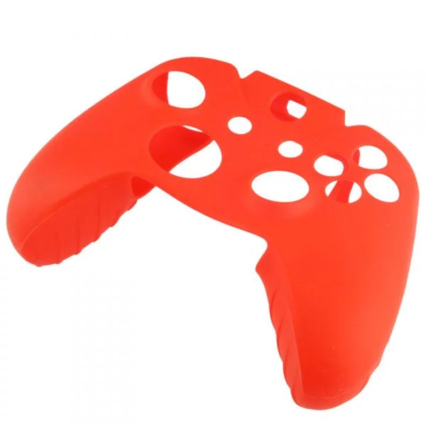 Silikonový obal na Xbox One ovladač (červený) se dvěma návleky na páčky