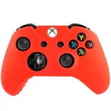 Silikonový obal na Xbox One ovladač (červený) se dvěma návleky na páčky
