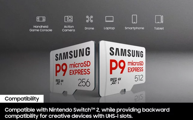 Samsung microSD Express P9