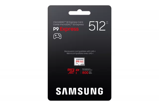 Paměťová karta Samsung micro SD Express 512 GB P9
