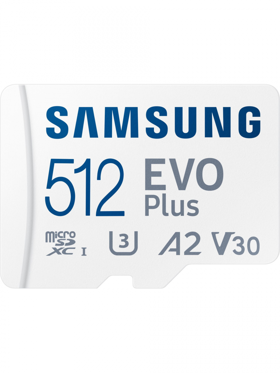 Samsung Paměťová karta Samsung micro SDXC 512GB EVO Plus + SD adaptér