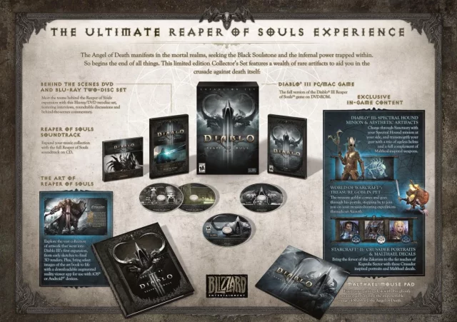 Diablo 3: Reaper of Souls - Collector Edition (poškozená krabička) (PC)