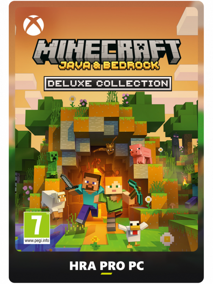 Minecraft: Java & Bedrock Deluxe Collection (15th Anniversary) (PC)