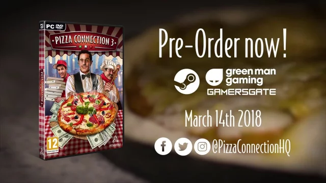 Pizza Connection 3 Gameplay Trailer EN