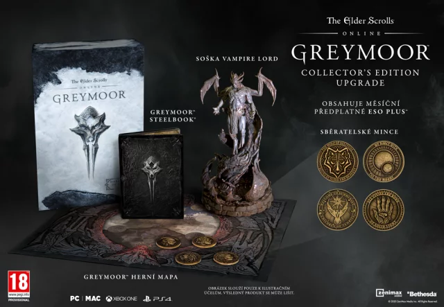 The Elder Scrolls Online: Greymoor Collector’s Edition Upgrade (PC)