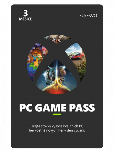 Xbox Game Pass pro PC - 3 měsíce (DIGITAL)