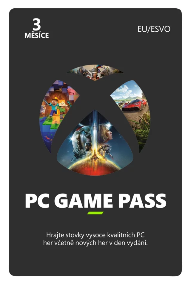 Xbox Game Pass pro PC - 3 měsíce