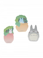 Samolepící bloček Ghibli - Totoro set (3 ks) (My Neighbor Totoro)