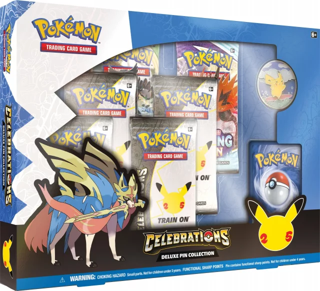 Karetní hra Pokémon TCG: Celebrations - Deluxe Pin Box